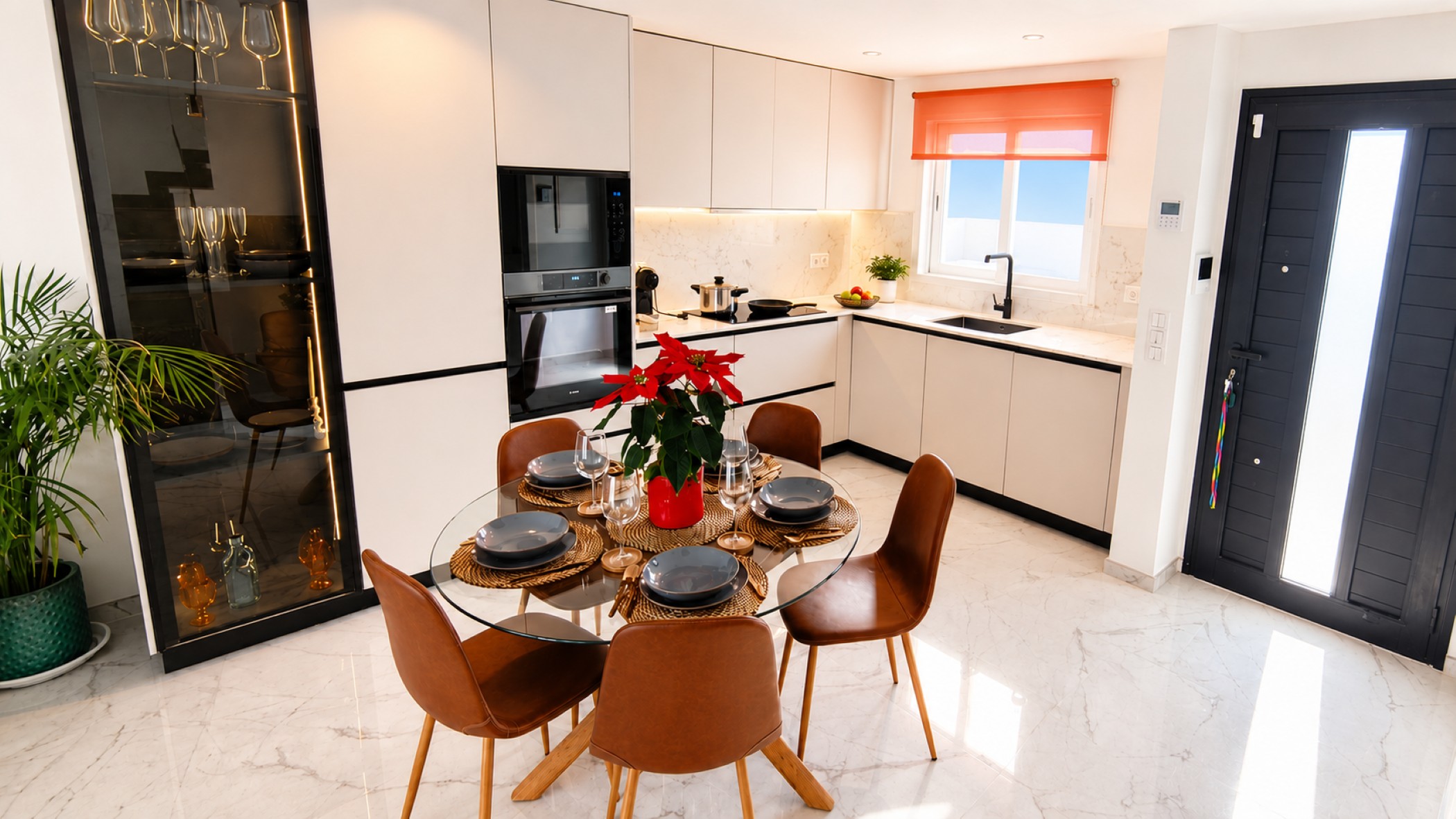 Cocina y comedor